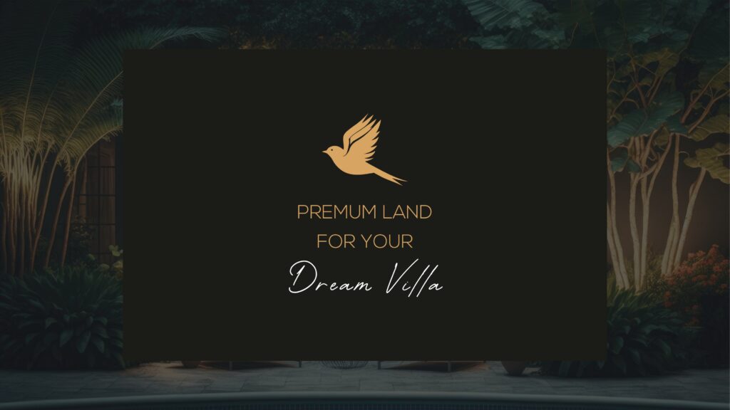Premum land for your dream villa